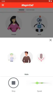 MagicCall android App screenshot 2